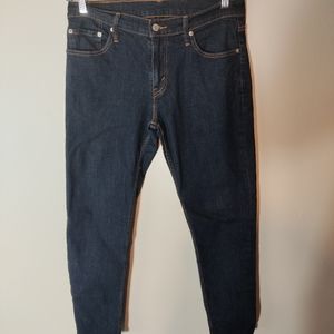 Levi's 511 medium dark washed jean